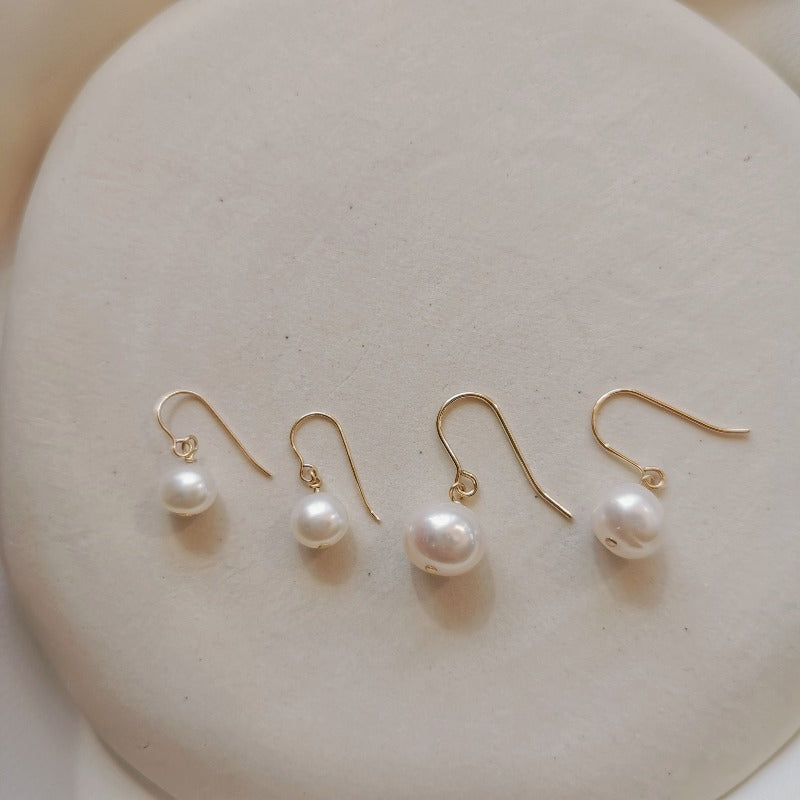PearlLover | Emma Pearl Drop Earrings