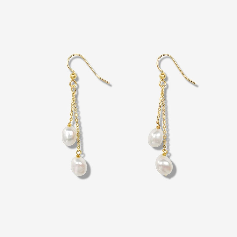 PearlLover | Jade Duet Earrings