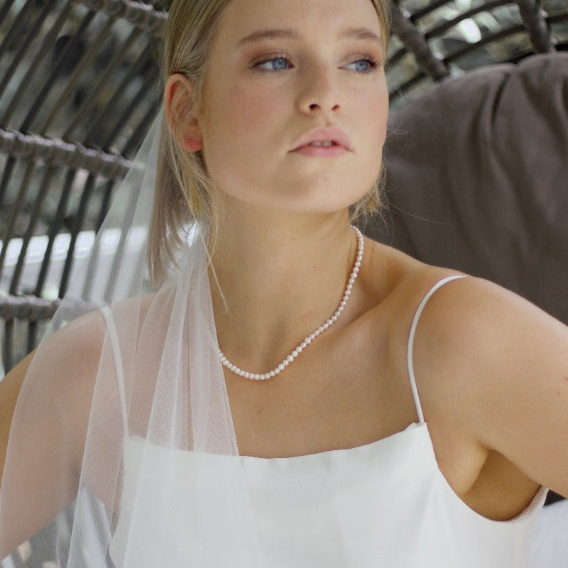 Fairy | Elaina Pearl Choker Necklace