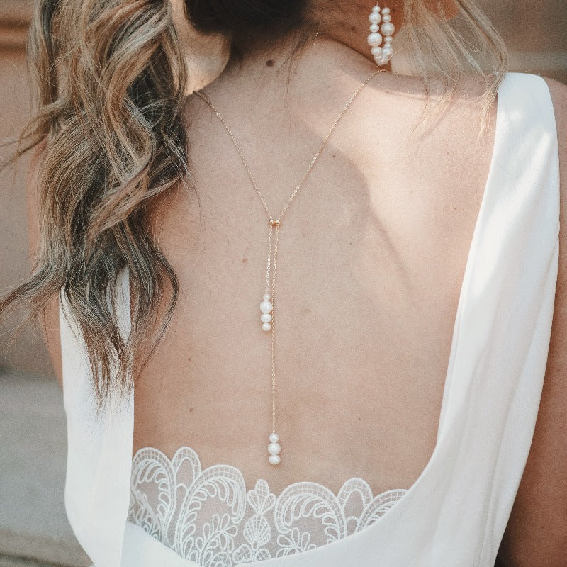 V | Emberly Long Drop Necklace