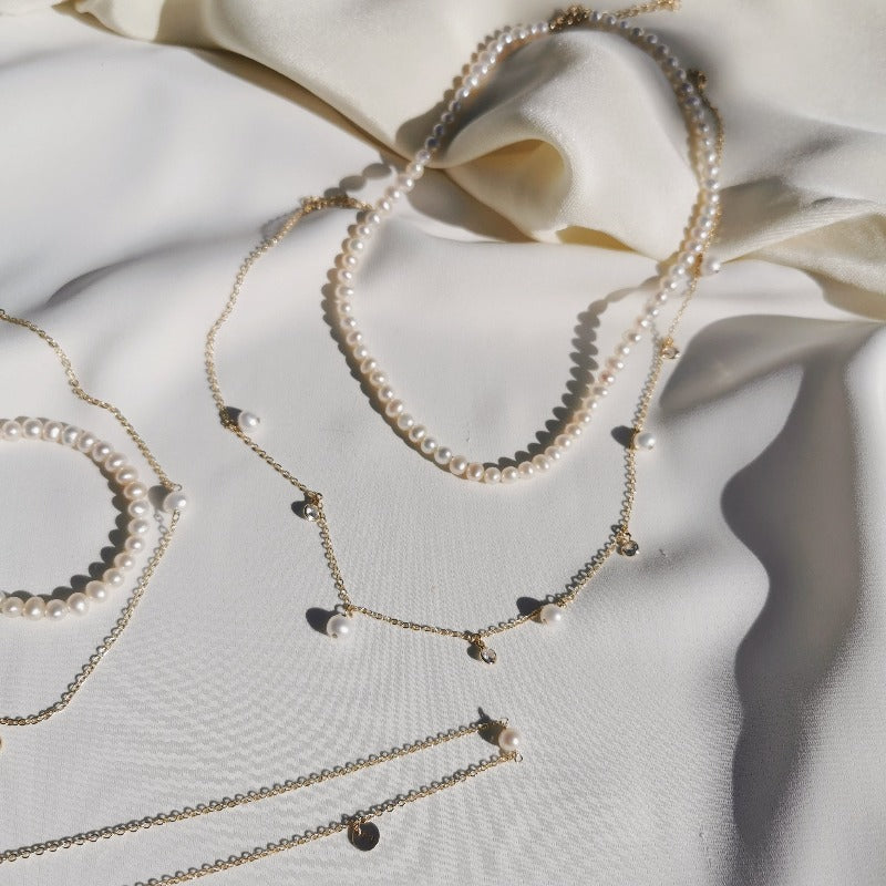 Fairy | Elaina Pearl Choker Necklace