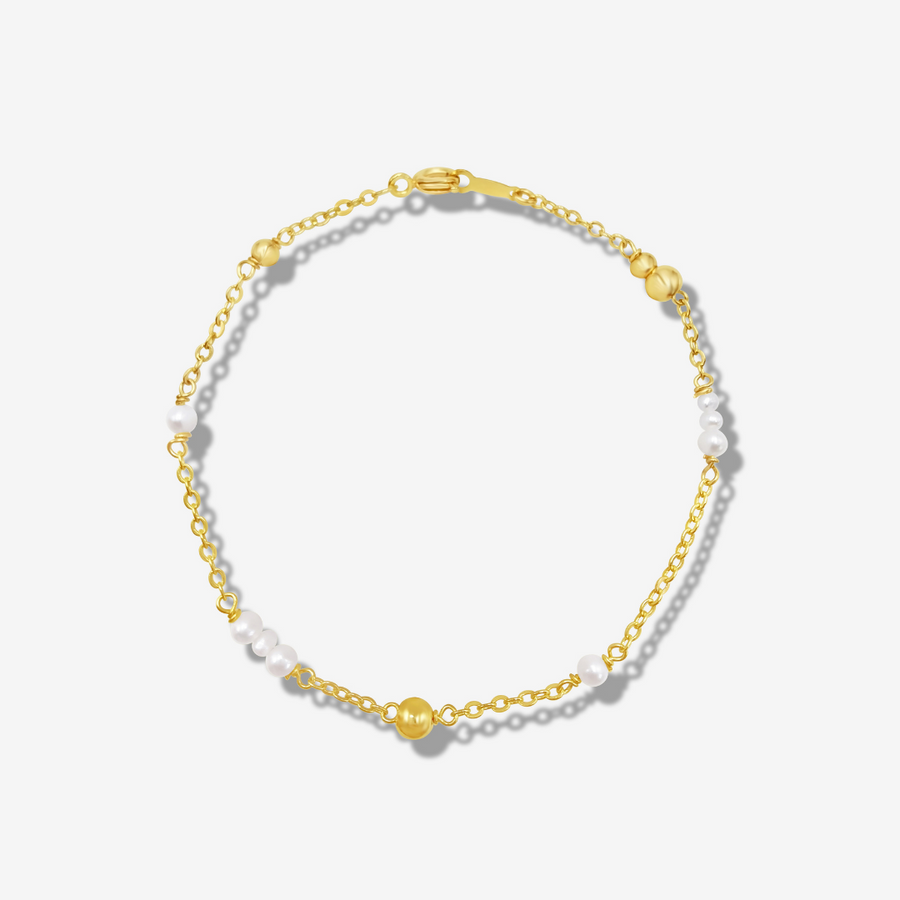 Mini | Kira Mini Pearl & Bead Bracelet