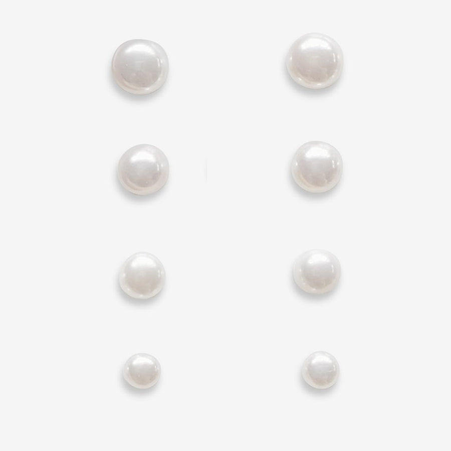 PearlLover | Button Pearl Studs