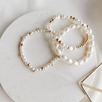 Limitless | Myah Baroque Pearl Bracelet