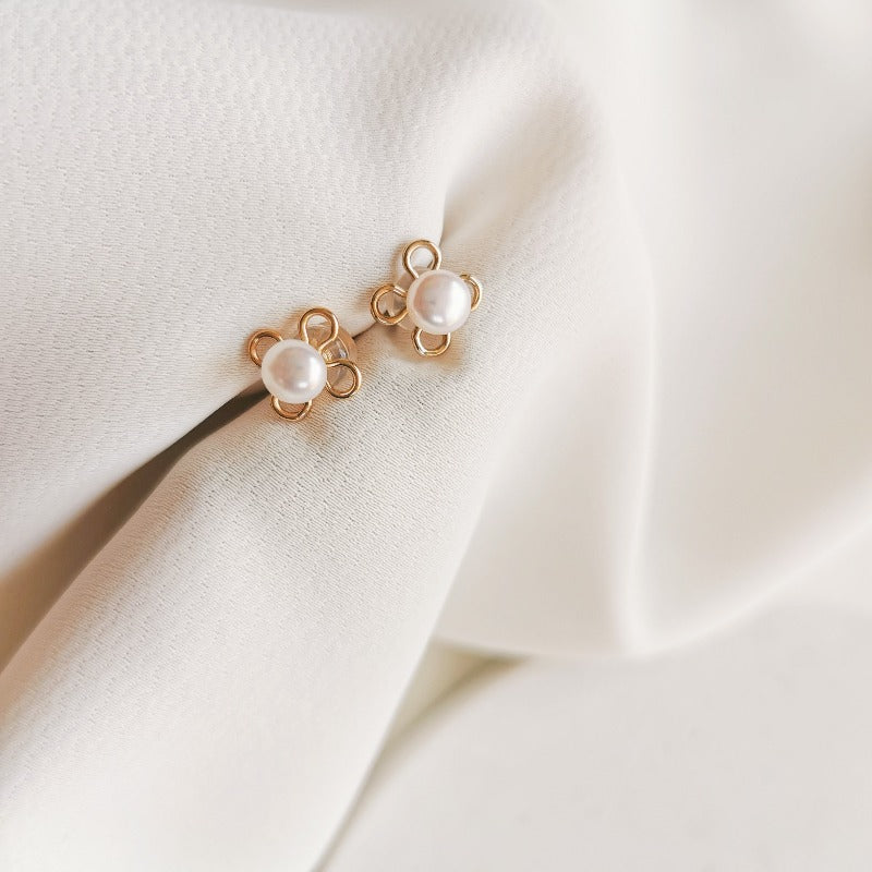 Clover | Laney Pearl and Clover Studs