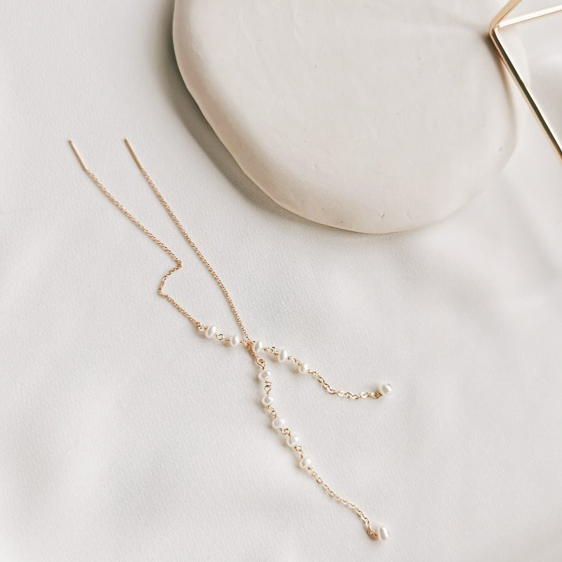 Mini | Selah Thread Dangling Earrings
