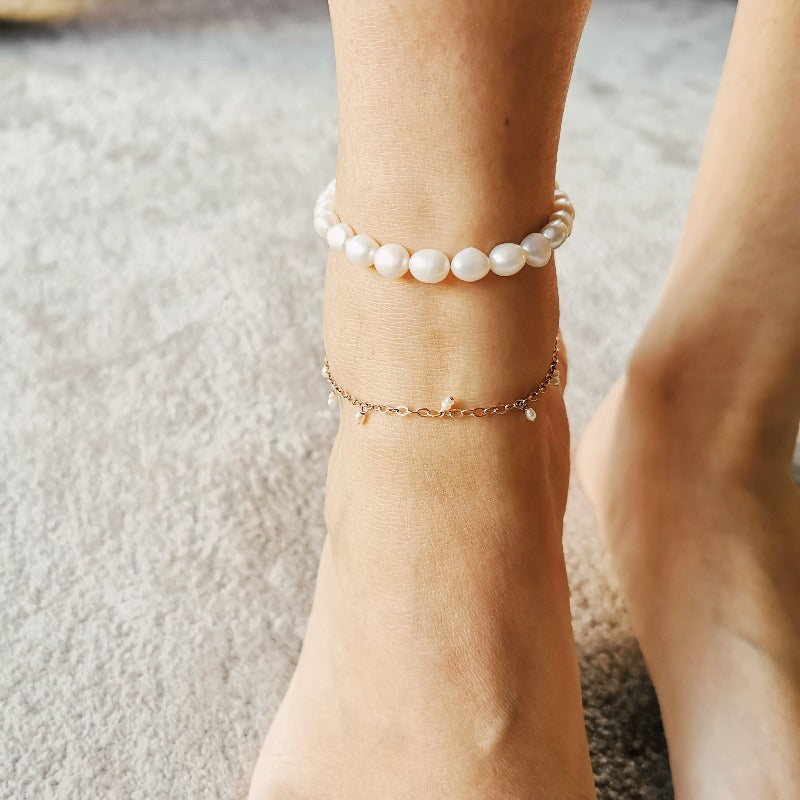 Limitless | Myah Baroque Pearl Anklet