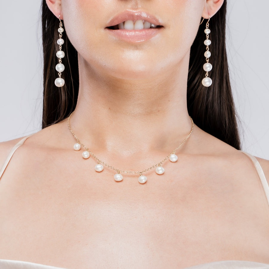 PearlLover | Taylor Pearl Choker Necklace